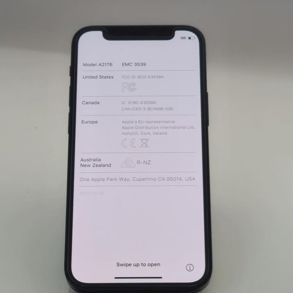 Apple iPhone 12 Mini - Unlocked, 64 GB, Black, A2176