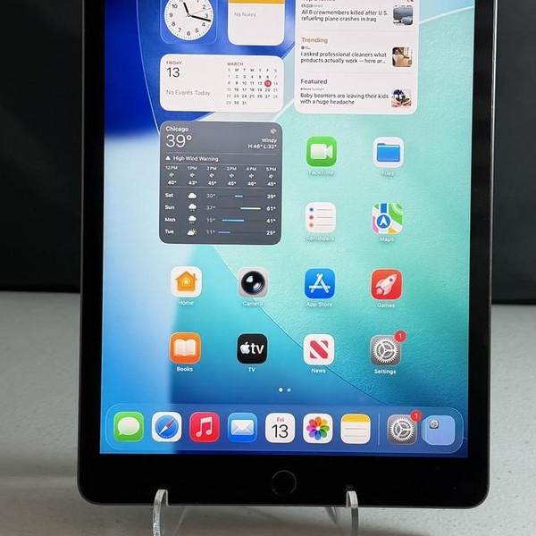 Apple iPad 9th Gen - Wi-Fi, 64 GB, Gray, A2602