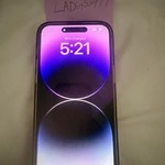 Good Apple iPhone 14 Pro Max - AT&T, 256 GB, Purple, A2651