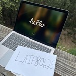 Good MacBook Pro 2020 - 13 inch - 256 GB, Silver, 8 GB, Intel Core i5