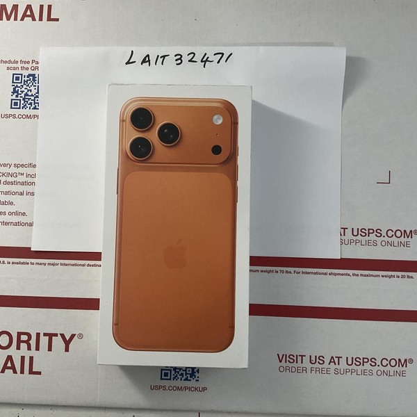Apple iPhone 17 Pro Max - Verizon, 256 GB, Cosmic Orange, A3257
