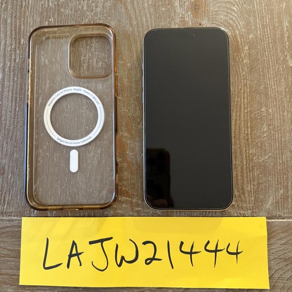 Apple iPhone 16 Pro Max - Unlocked, 256 GB, Desert, A3084