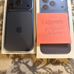Mint Apple iPhone 17 Pro - Unlocked, 256 GB, Deep Blue, A3256