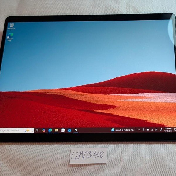 Microsoft Surface Pro X - 256 GB, Black, 8 GB, Microsoft SQ 1, GSM Unlocked