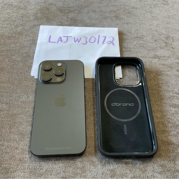 Apple iPhone 15 Pro - Unlocked, 256 GB, Black, A2848