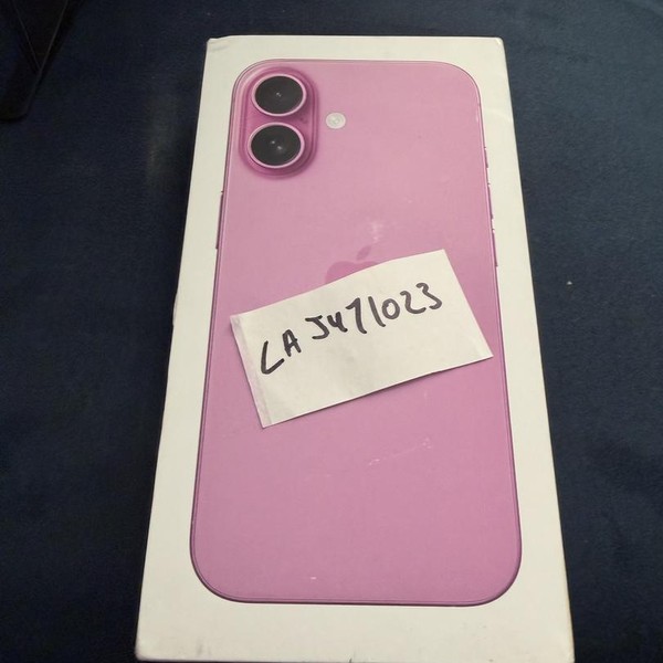 Apple iPhone 16 - Unlocked, 128 GB, Pink, A3081
