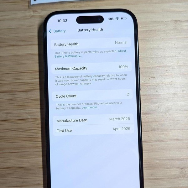 Apple iPhone 15 - Unlocked, 128 GB, Black, A2846