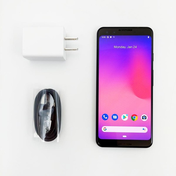 Google Pixel 3 - Unlocked, 64 GB, Black, Google Edition