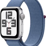 Good Apple Watch SE (2nd Gen) 40mm - Unlocked, Silver, A2726 - Cellular, Aluminum