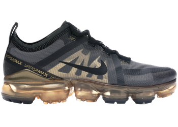 Nike Air VaporMax 2019 Black Metallic Gold for sale