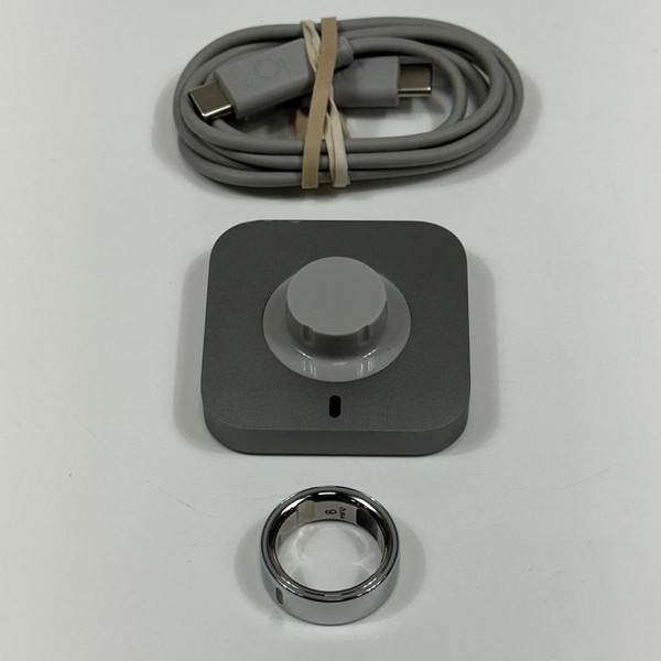 Oura Ring Gen 4 - Silver, Size 9