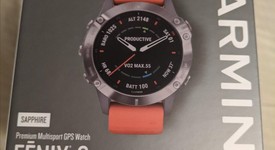 New
													Garmin Fenix 6 - Titanium, Sapphire, photo 1 of 5