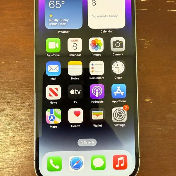 Apple iPhone 14 Pro - Unlocked, 256 GB, Purple, A2650