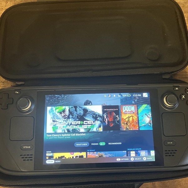 Steam Deck - 64 GB, Black, 16 GB, AMD