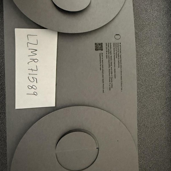 Apple Watch Ultra 3 49mm - Unlocked, Black, A3281