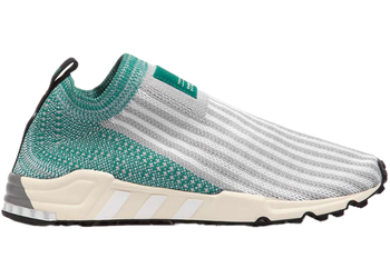 adidas EQT Support Sock Grey Two Sub Green for sale