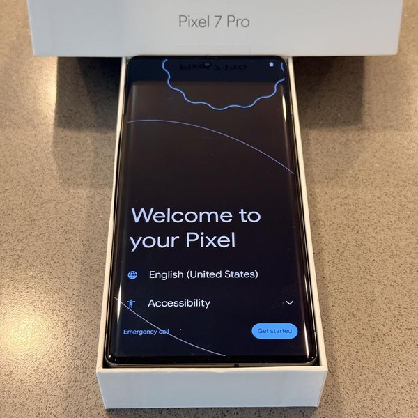 Google Pixel 7 Pro - AT&T, 128 GB, Obsidian, 12 GB, GE2AE