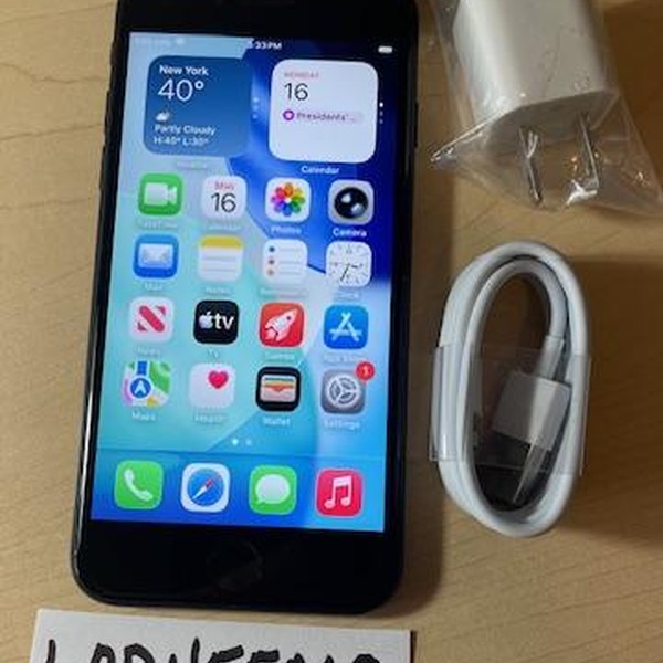 Apple iPhone SE 2nd Gen 2020 - Unlocked, 64 GB, Black, A2275