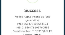 Good
													Apple iPhone SE 2nd Gen 2020 - Unlocked, Black, 64 GB, A2275, photo 1 of 12
