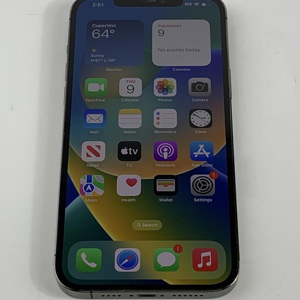 Apple iPhone 12 Pro Max - Unlocked, Graphite, 128 GB, A2342