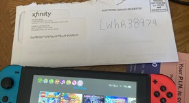Good
													Nintendo Switch - Red & Blue, 32 GB, photo 5 of 5