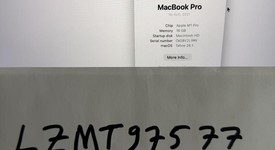 Mint
													MacBook Pro 2021 - 16" - Apple M1 Pro 10-core, Gray, 512 GB, 16 GB, photo 4 of 17