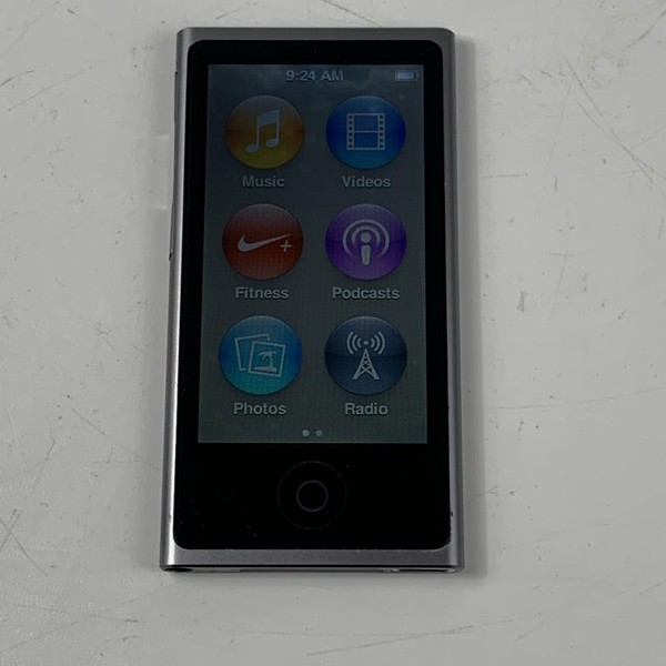 Apple iPod Nano 7th Gen 2012 - 16 GB, Gray