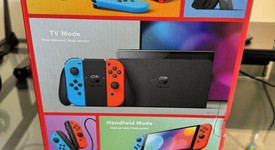 New
													Nintendo Switch - Red & Blue, 32 GB, photo 2 of 7