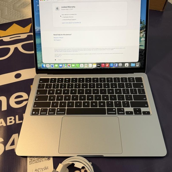 MacBook Air 2026 (M5) - 13 inch - 512 GB, Silver, 16 GB, Apple M5 10-Core (8-core GPU)