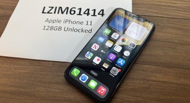 Good
													Apple iPhone 11 - Unlocked, Black, 128 GB, A2111, photo 1 of 6
