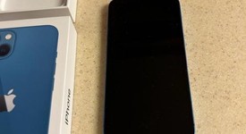 Mint
													Apple iPhone 13 - Unlocked, Blue, 128 GB, A2482, photo 1 of 8