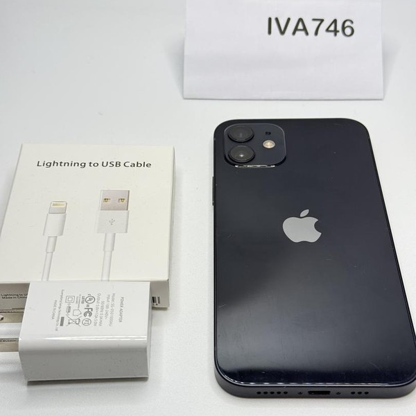 Apple iPhone 12 - Unlocked, 64 GB, Black, A2172