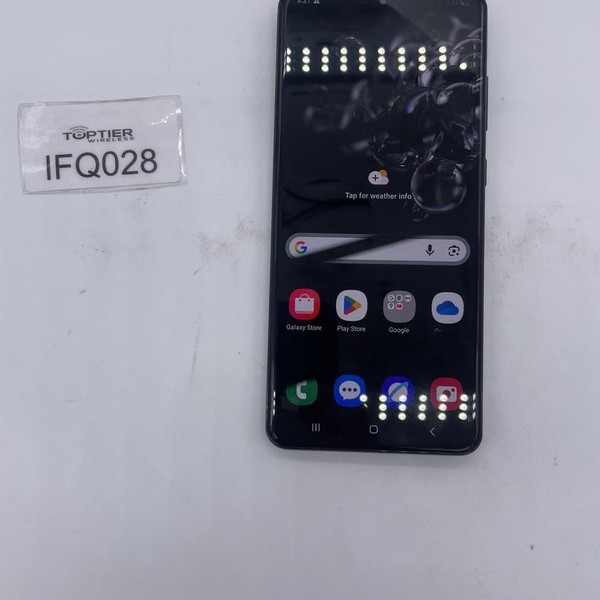 Samsung Galaxy S20 Ultra 5G - Unlocked, 128 GB, Black, 12 GB, SM-G988U1