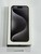 New Apple iPhone 15 Pro - Unlocked, Black, 128 GB, A2848