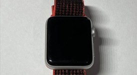 Good
													Apple Watch Series 3 42mm - Unlocked, Silver, A1861, Nike, photo 1 of 9