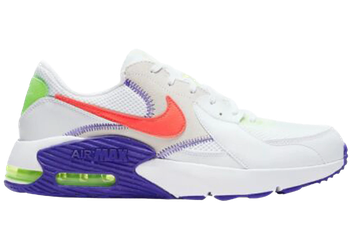 Nike Air Max Excee White Indigo Burst Volt Bright Crimson for sale