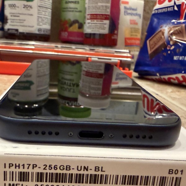 Apple iPhone 17 Pro - Unlocked, 256 GB, Deep Blue, A3256