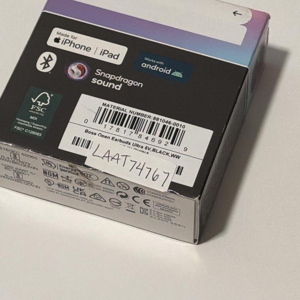 Bose Ultra Open Earbuds - Black