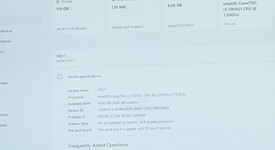 Good
													Microsoft Surface Pro 7 - I3, Platinum, 128 GB, 4 GB, photo 5 of 8