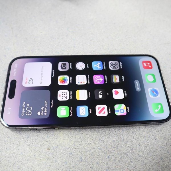 Apple iPhone 14 Pro Max - Unlocked, 128 GB, Black, A2651