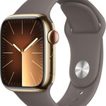 Good Apple Watch Series 9 41mm - Unlocked, Gold, A2982 - Cellular, Stainless