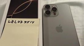 Good
													Apple iPhone 16 Pro Max - Unlocked, Natural, 256 GB, A3084, photo 5 of 13