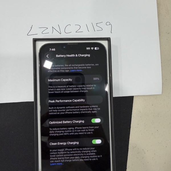 Apple iPhone 13 Pro Max - Unlocked, 256 GB, Sierra Blue, A2484