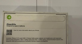 New
													Apple iPhone 15 Pro - AT&T, Black, 512 GB, A2848, photo 3 of 6