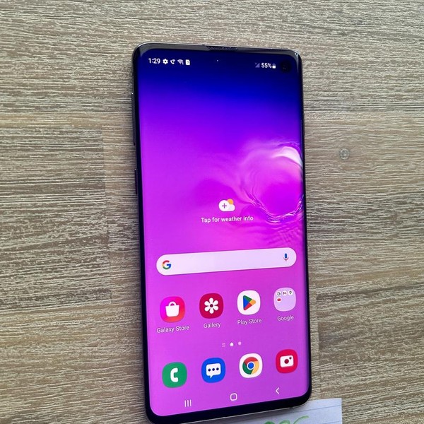 Samsung Galaxy S10 - Verizon, 128 GB, Black, 8 GB, SM-G973U