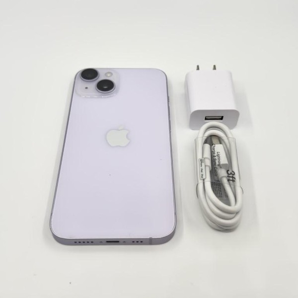 Apple iPhone 14 - Unlocked, 256 GB, Purple, A2649