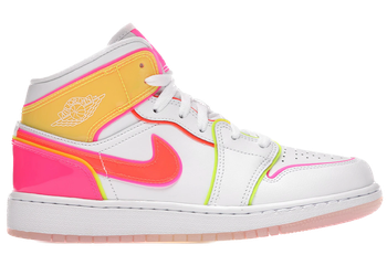 Jordan 1 Mid Edge Glow (GS) for sale