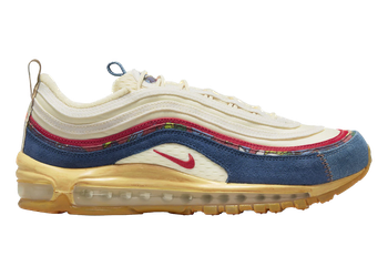Nike Air Max 97 Coconut Milk Fossil Denim Red for sale
