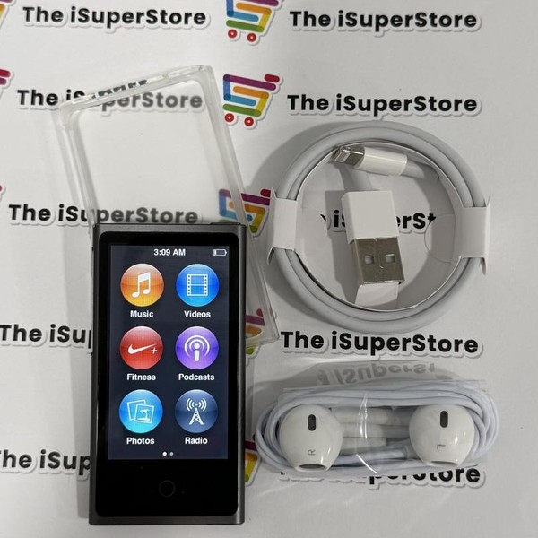 Apple iPod Nano 7th Gen 2012 - 16 GB, Gray
