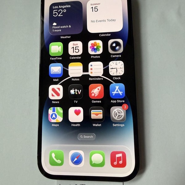 Apple iPhone 14 Pro - Unlocked, 128 GB, Black, A2650